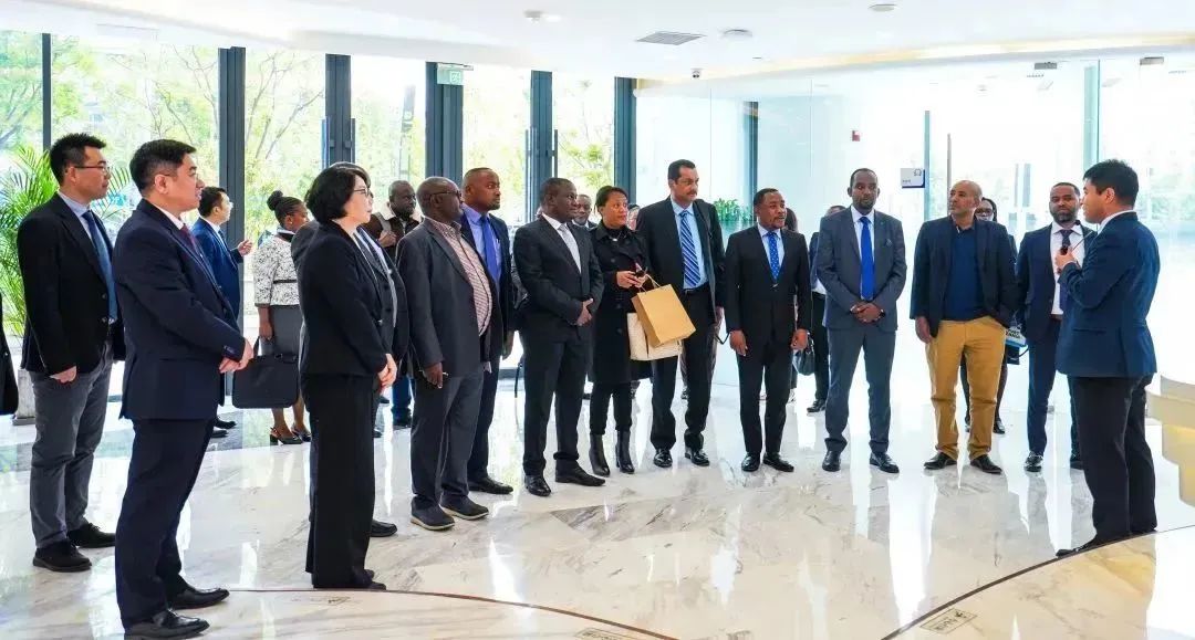 埃塞俄比亞、塞舌爾、坦桑尼亞三國(guó)政要參訪中智集團(tuán)